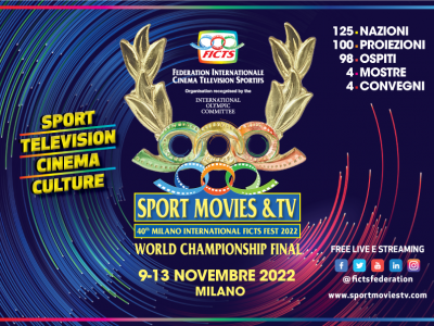 “SPORT MOVIES & TV 2022” a Milano dal 9 al 13 Novembre
