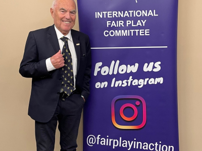 Jenő Kamuti was re-elected as President of the International Fair Play Committee/CIFP