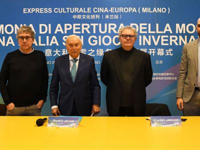 Cina-Italia: Giochi invernali. Milano e Pechino: Mostra e Convegno