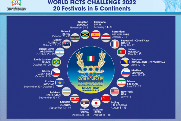 WORLD FICTS CHALLENGE: 20 FESTIVAL IN 5 CONTINENTS
