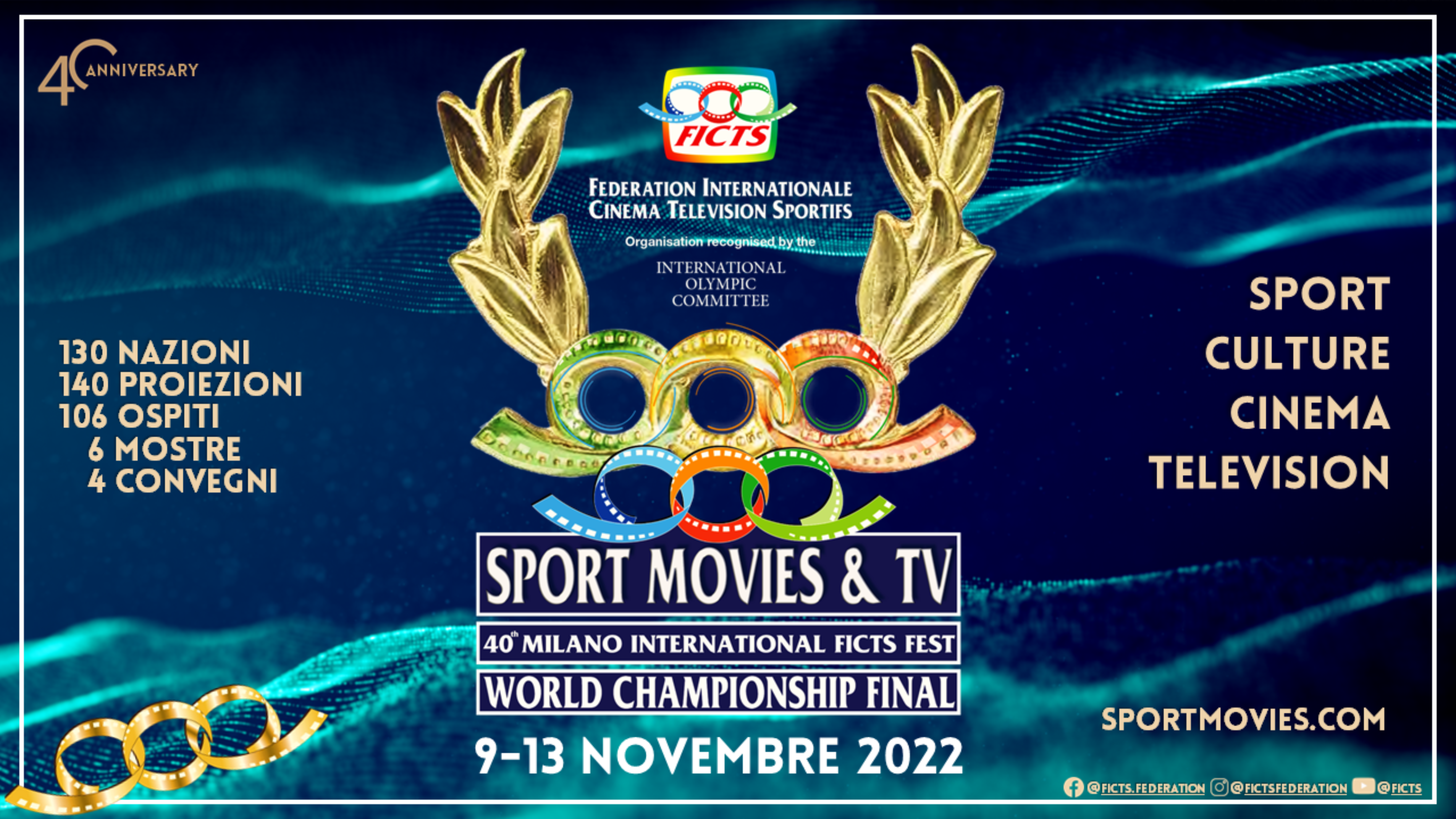 “SPORT MOVIES & TV 2022 - MILANO INTERNATIONAL FICTS FEST